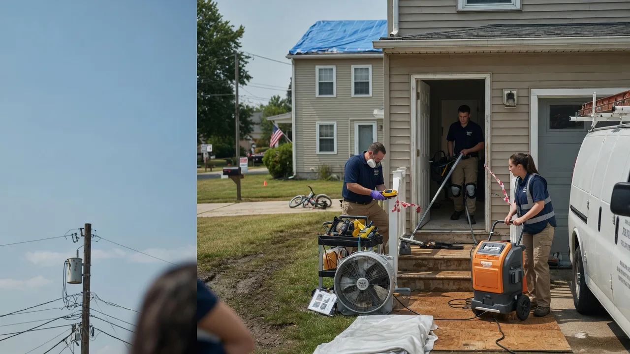 Water Damage Repair in Hiltons, VA near me